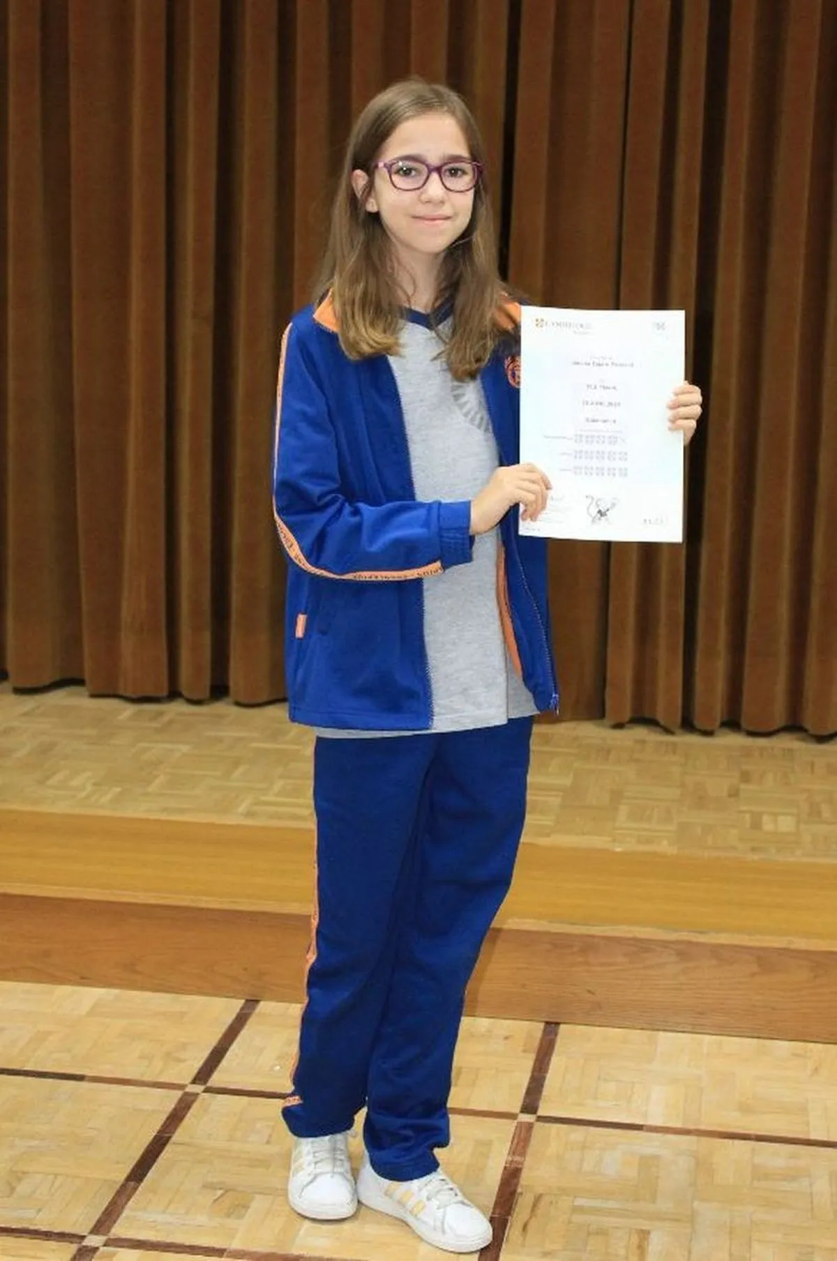 Imágenes de la entrega de los certificados Cambridge en el colegio Calasanz de Salamanca