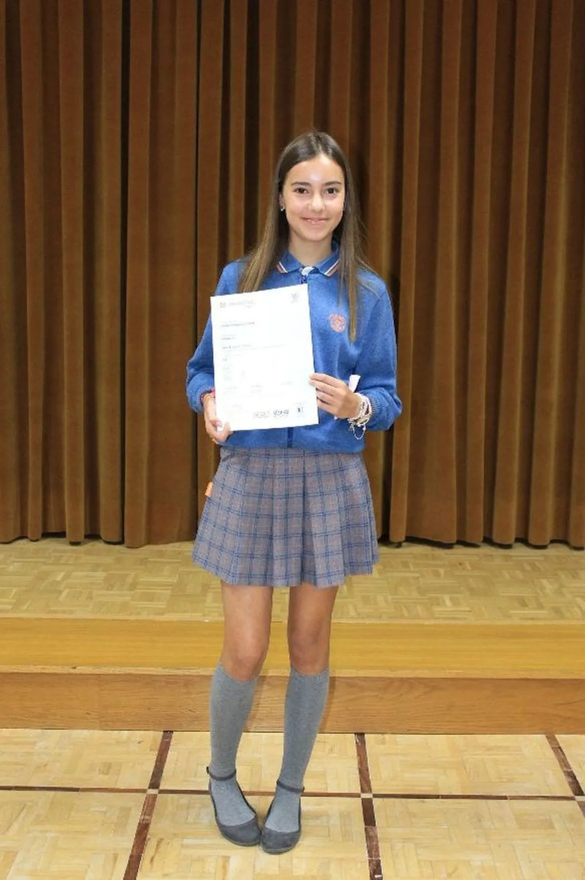 Imágenes de la entrega de los certificados Cambridge en el colegio Calasanz de Salamanca