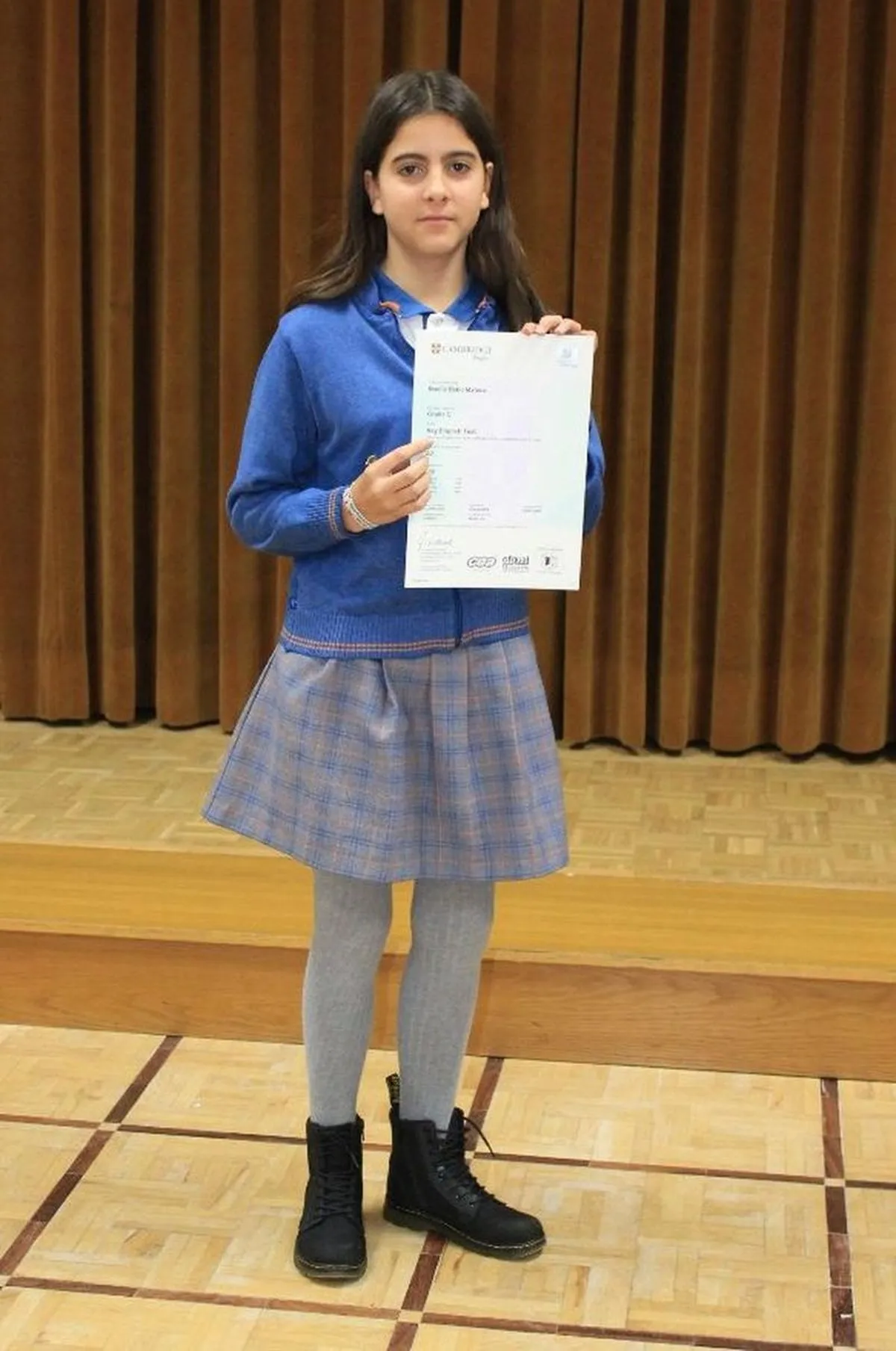 Imágenes de la entrega de los certificados Cambridge en el colegio Calasanz de Salamanca