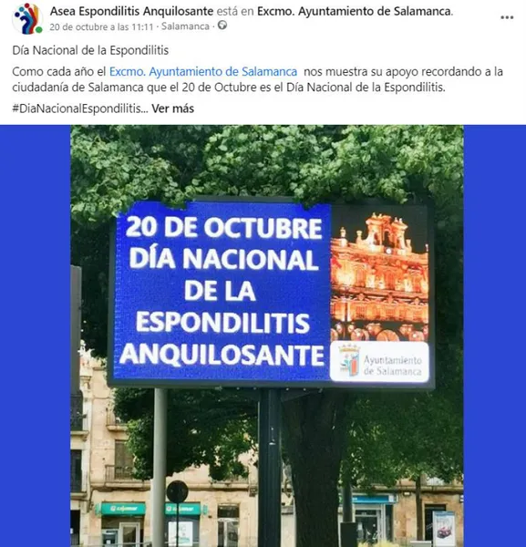 Foto 8 - Desmontando la Espondilitis: unos 2.000 salmantinos padecen esta enfermedad musculoesquel&eacute;tica de origen autoinmune