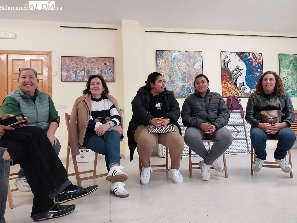 Participantes en la Jornada de convivencia intercultural celebrada el sábado pasado en Monleras