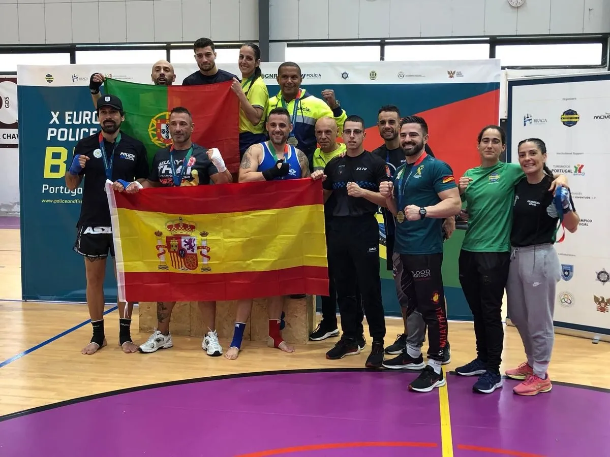Pablo Hernández de Arriba en los X Juegos Europeos de Policías y Bomberos