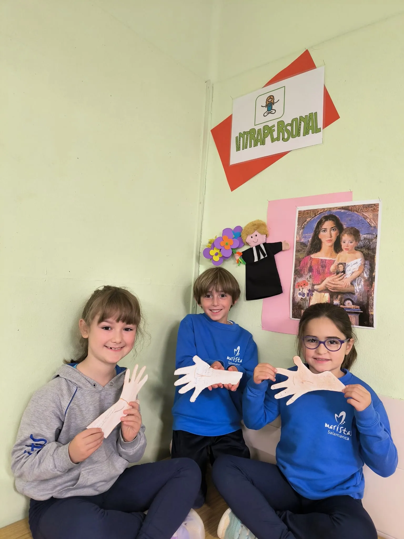 Alumnos del Colegio Maristas de Salamanca celebran el Día Montagne