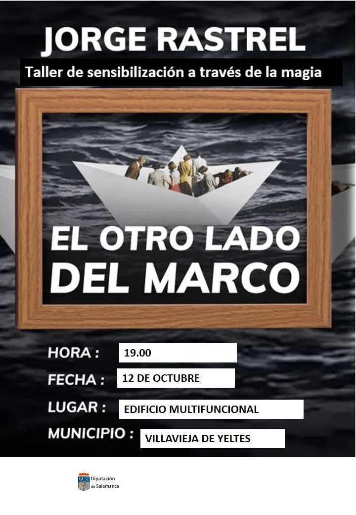 Foto 2 - &lsquo;Al otro lado del marco&rsquo;, taller de sensibilizaci&oacute;n en Villavieja de Yeltes a trav&eacute;s de la magia