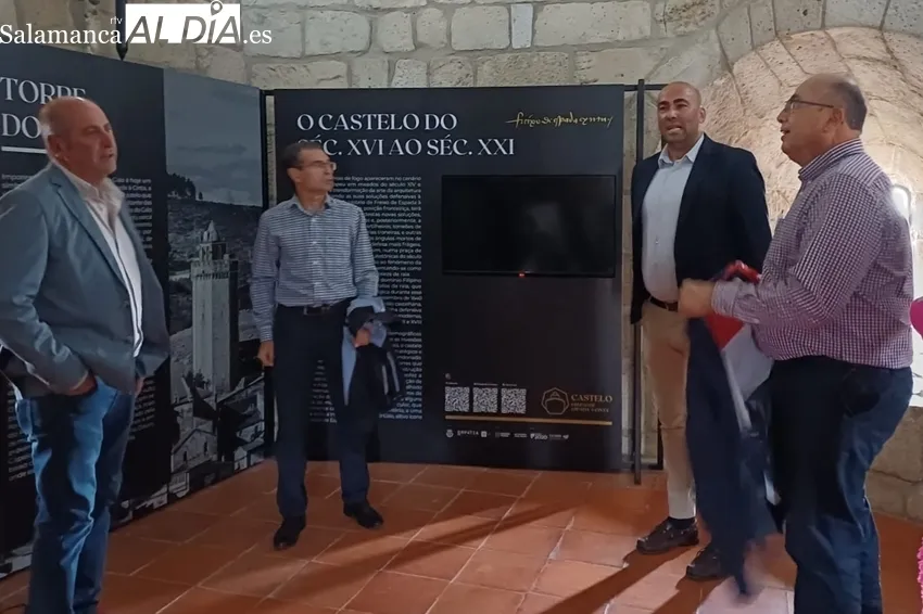 Interior musealizado de la Torre de Freixo