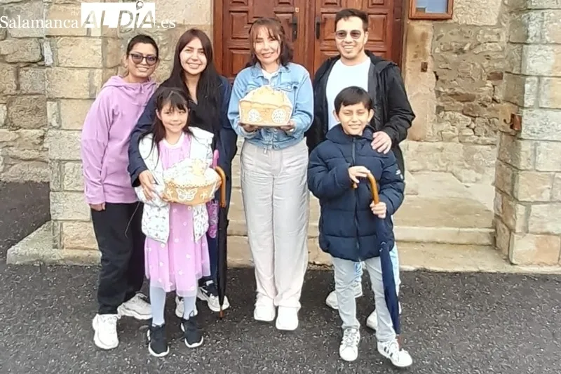 Fiesta de las Madrinas, en honor a la Virgen del Rosario, en Cipérez