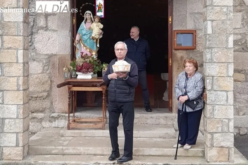 Fiesta de las Madrinas, en honor a la Virgen del Rosario, en Cipérez