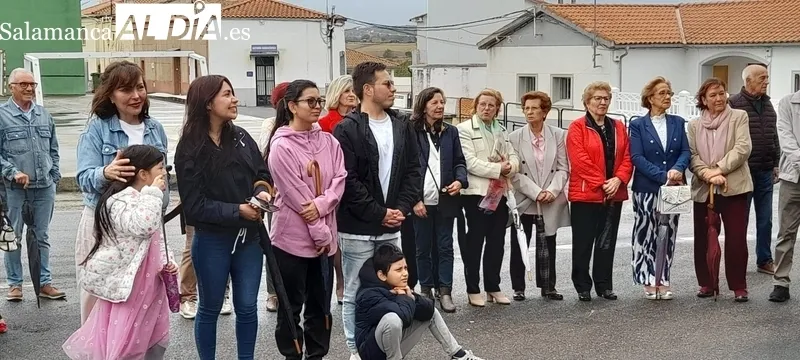 Fiesta de las Madrinas, en honor a la Virgen del Rosario, en Cipérez