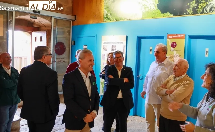 Firma del Tratado de 1864 con Portugal en Sobradillo 