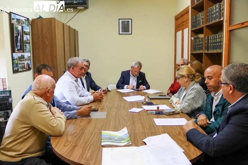 Firma del Tratado de 1864 con Portugal en Sobradillo 