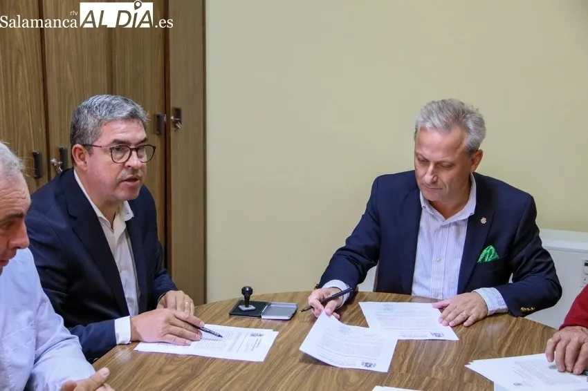 Firma del Tratado de 1864 con Portugal en Sobradillo 