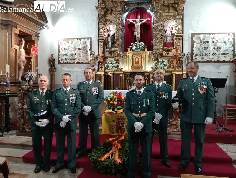 Festividad de la Guardia Civil en San Pedro de Rozados