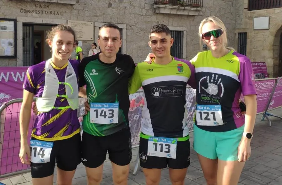 Foto 3 - Pilar P&eacute;rez Hern&aacute;ndez queda 2&ordf; en el minitrail de La Ribera Trail disputada en las Arribes del Duero