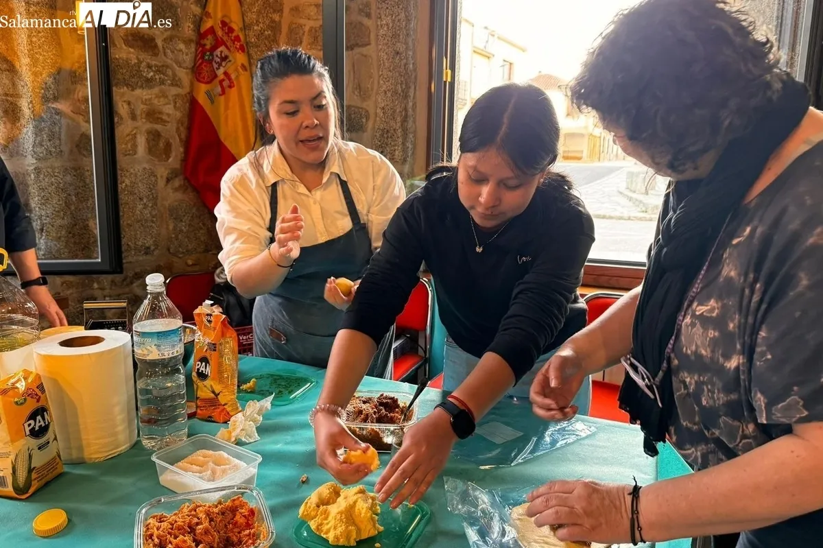 Taller de cocina intercultural para prevenir los delitos de odio en Villavieja de Yeltes