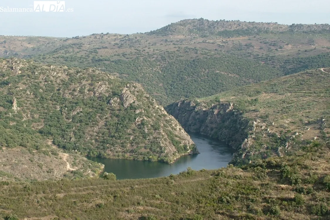 Zona de las Arribes donde se ubicaría el puente / CORRAL