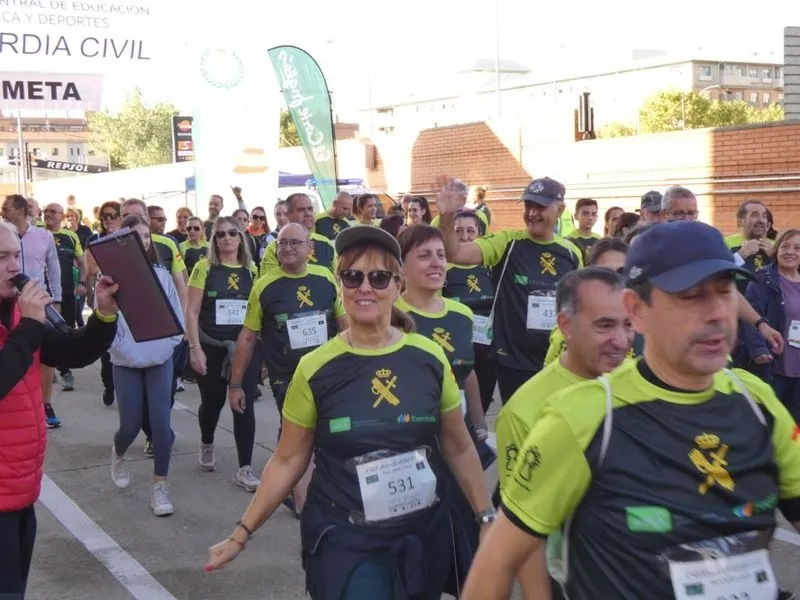 Carrera Solidaria Guardia Civil Salamanca del año anterior. Foto de archivo