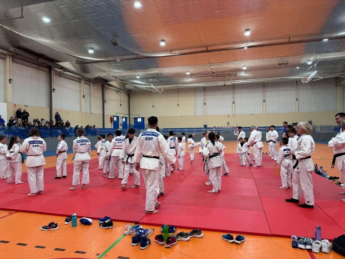 Día Mundial del Judo en el pabellón de Villares de la Reina