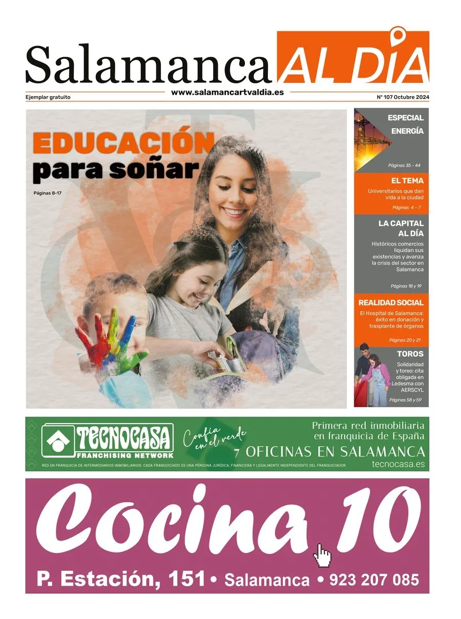 Foto 2 - Este mi&eacute;rcoles sale a la calle el n&uacute;mero de octubre del peri&oacute;dico de papel SALAMANCA AL D&Iacute;A