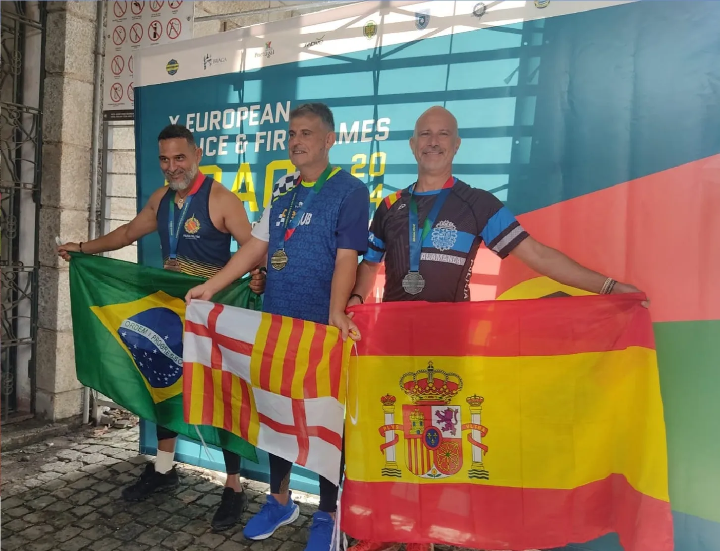 Foto 3 - Jos&eacute; Carlos Prats consigue las dos primeras medallas para la Polic&iacute;a Local de Salamanca 