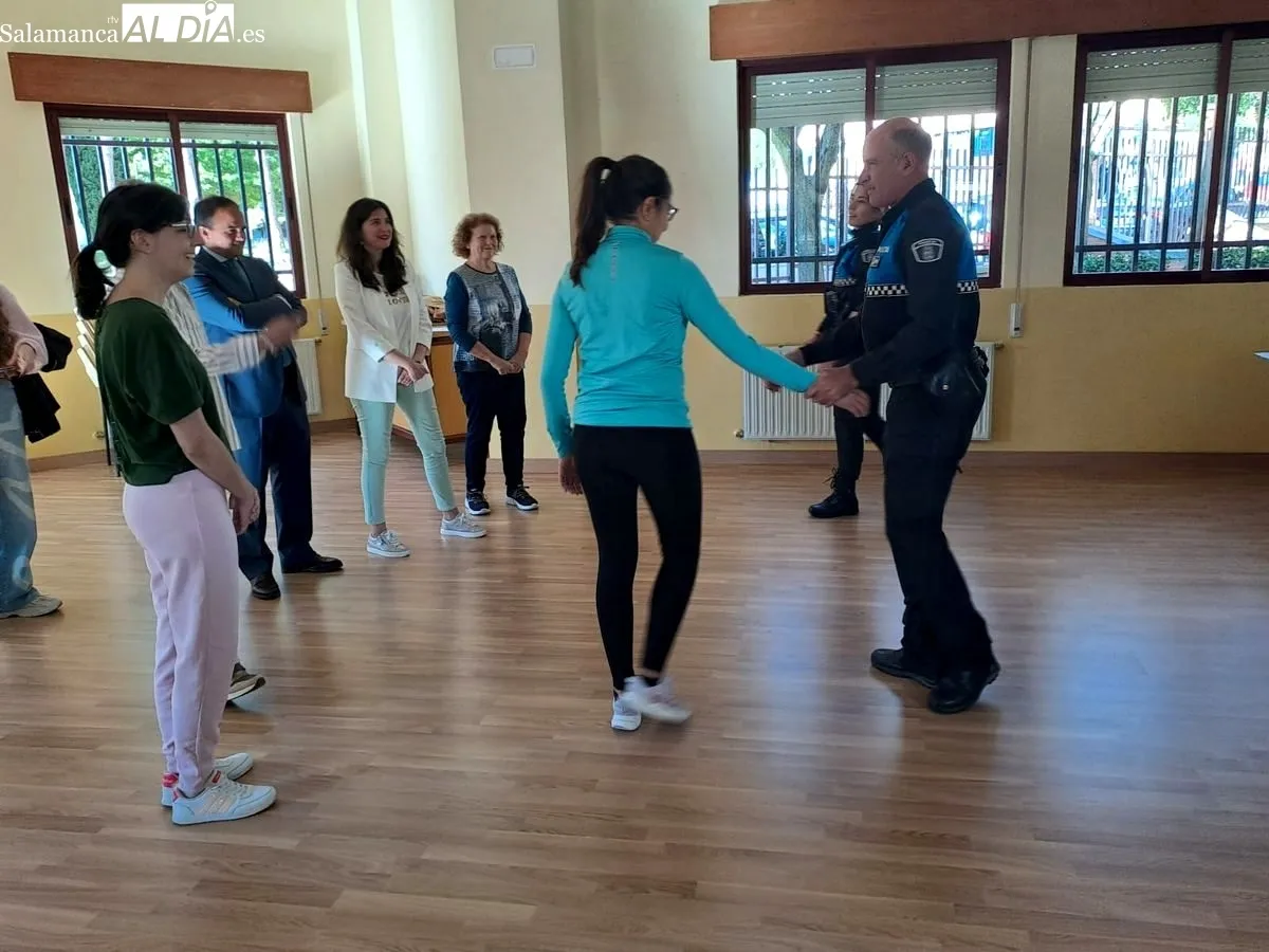 Talleres de autodefensa en Salamanca. Foto de Víctor Jiménez