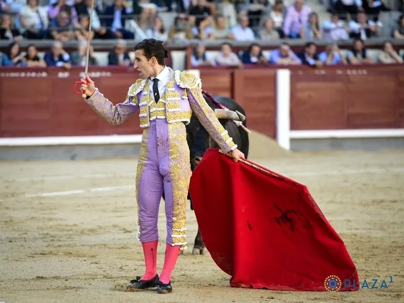 Valentín Hoyos en Las Ventas | Foto: Plaza1