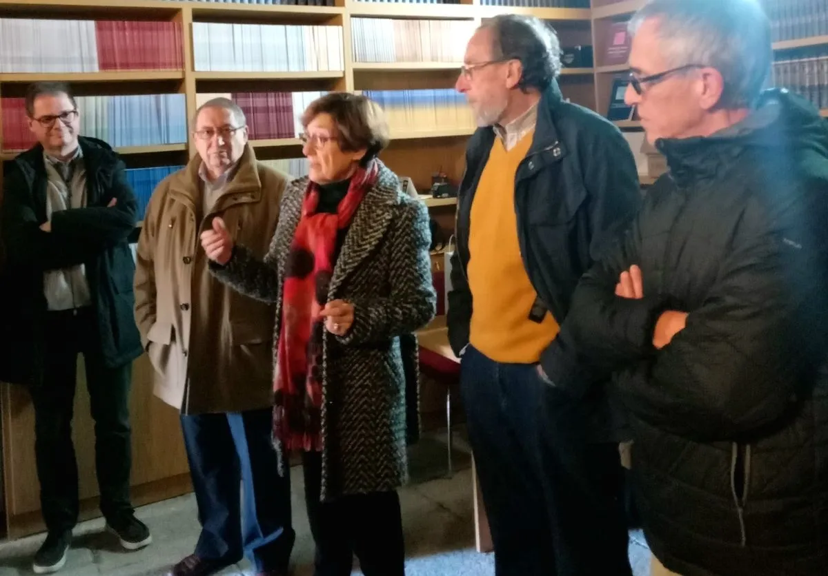 Encuentro de directivos del Centro de Estudios Salmantinos con docentes de institutos de la capital y la provincia