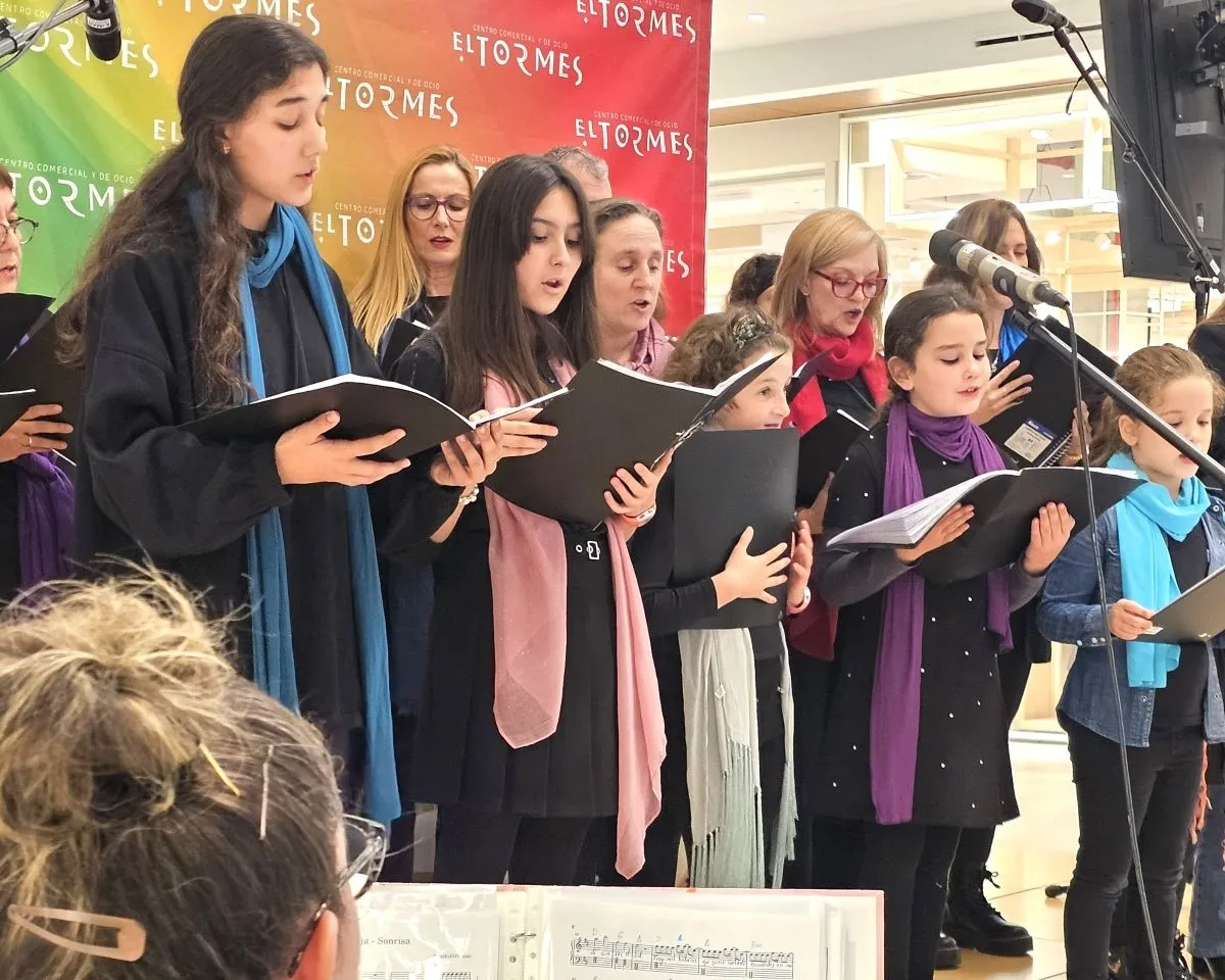 Foto 18 - M&uacute;sica y solidaridad por Valencia se dan la mano en el Centro Comercial El Tormes