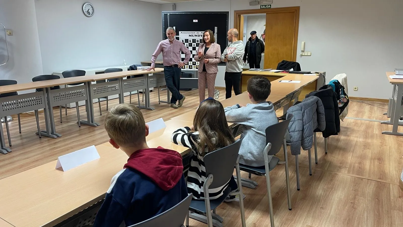 Arranca el curso de ajedrez en el CDS. Foto Ángel Lillo