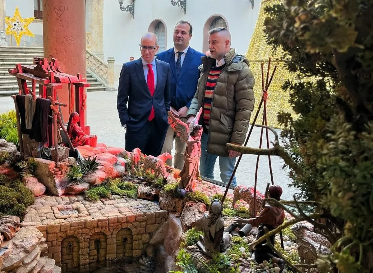Belén de la Diputación de Salamanca en el Palacio de la Salina. Foto Diputación de Salamanca