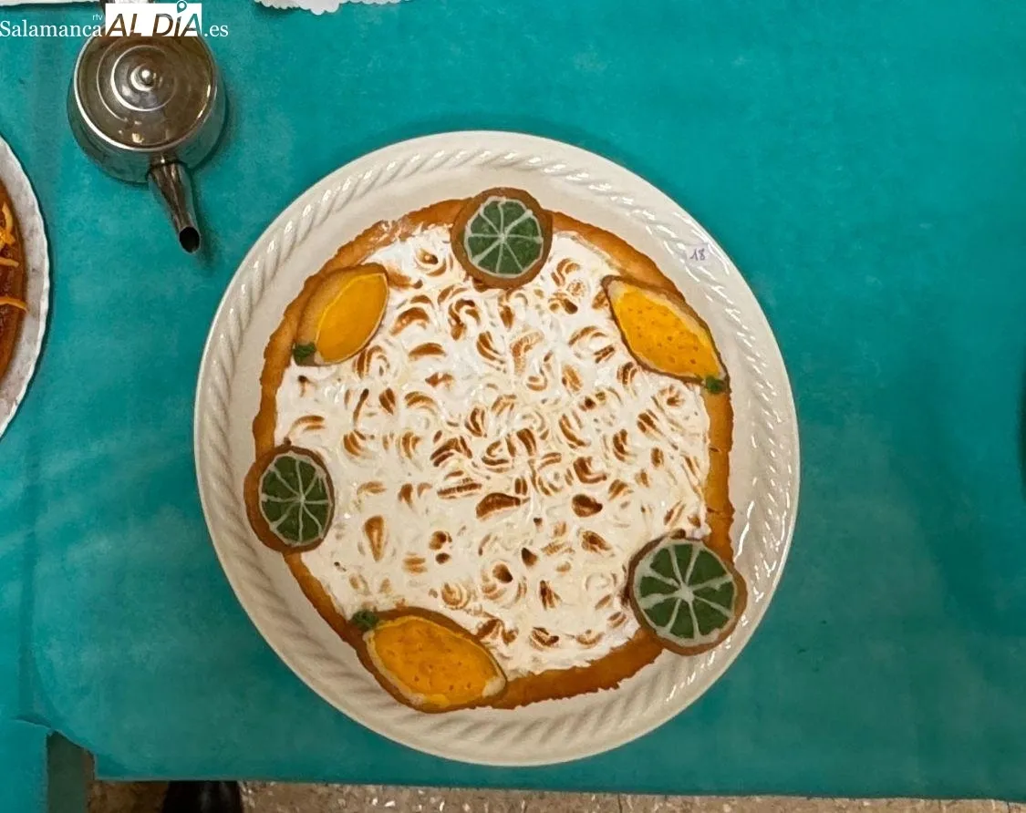 Tarta ganadora de la categoría ‘más rica’ elaborada por Eva María Galache