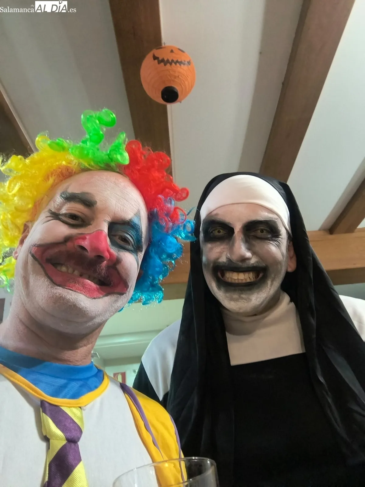 Celebración de la fiesta de Halloween en Mieza