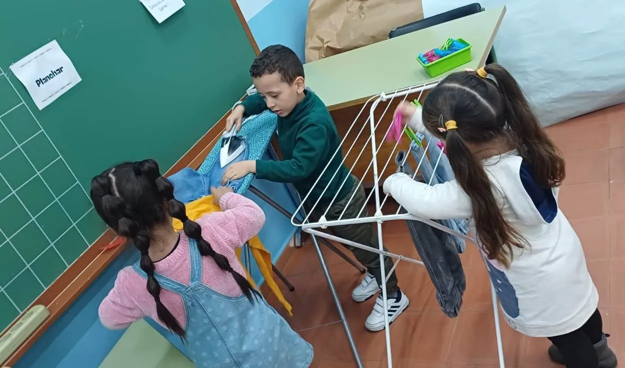 Foto 6 - El Colegio San Francisco habilita un taller de tareas dom&eacute;sticas para tomar conciencia
