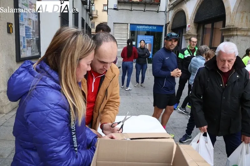 Foto 9 - &Eacute;xito en el III Entrenamiento Solidario de Alba de Tormes a favor del Banco de Alimentos