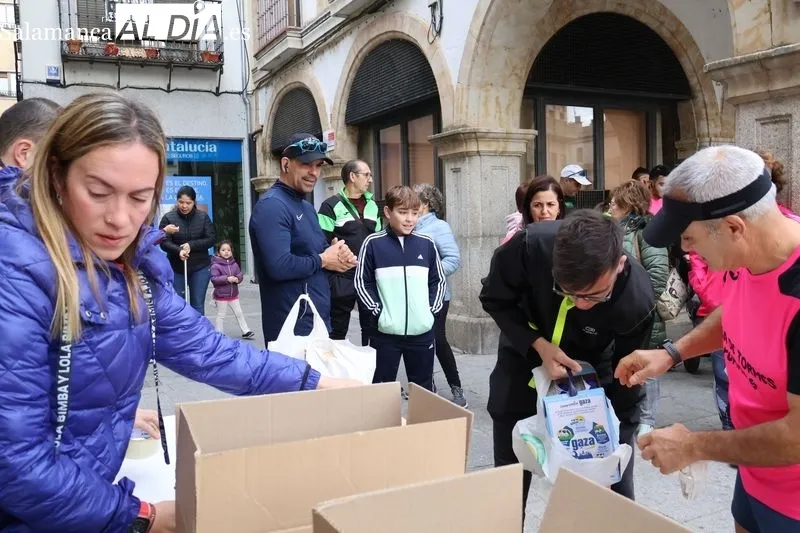 Foto 8 - &Eacute;xito en el III Entrenamiento Solidario de Alba de Tormes a favor del Banco de Alimentos