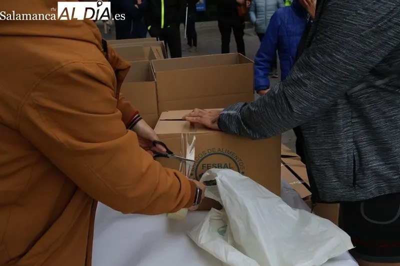 Foto 4 - &Eacute;xito en el III Entrenamiento Solidario de Alba de Tormes a favor del Banco de Alimentos
