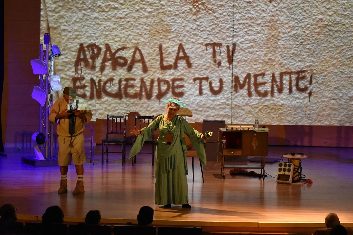 Una de las escenas de  