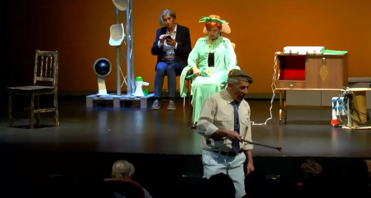 Una de las escenas de  
