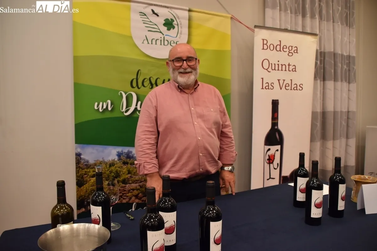 La D.O. Arribes se abre a los profesionales del sector con la presentación de sus vinos en Salamanca / VANESA MARTINS