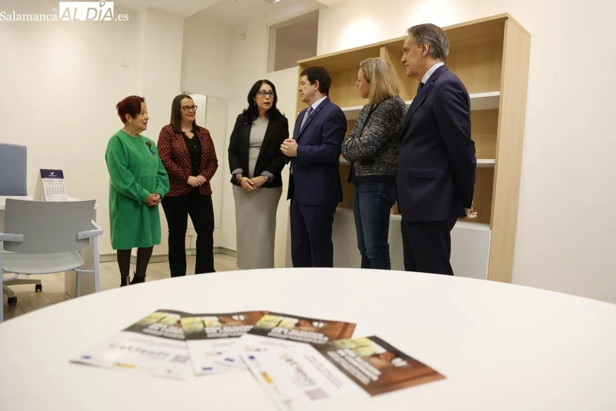 Inauguración en Salamanca del nuevo Centro de Atención a Víctimas de Agresiones Sexuales ‘Atiendo’. Foto de David Sañudo