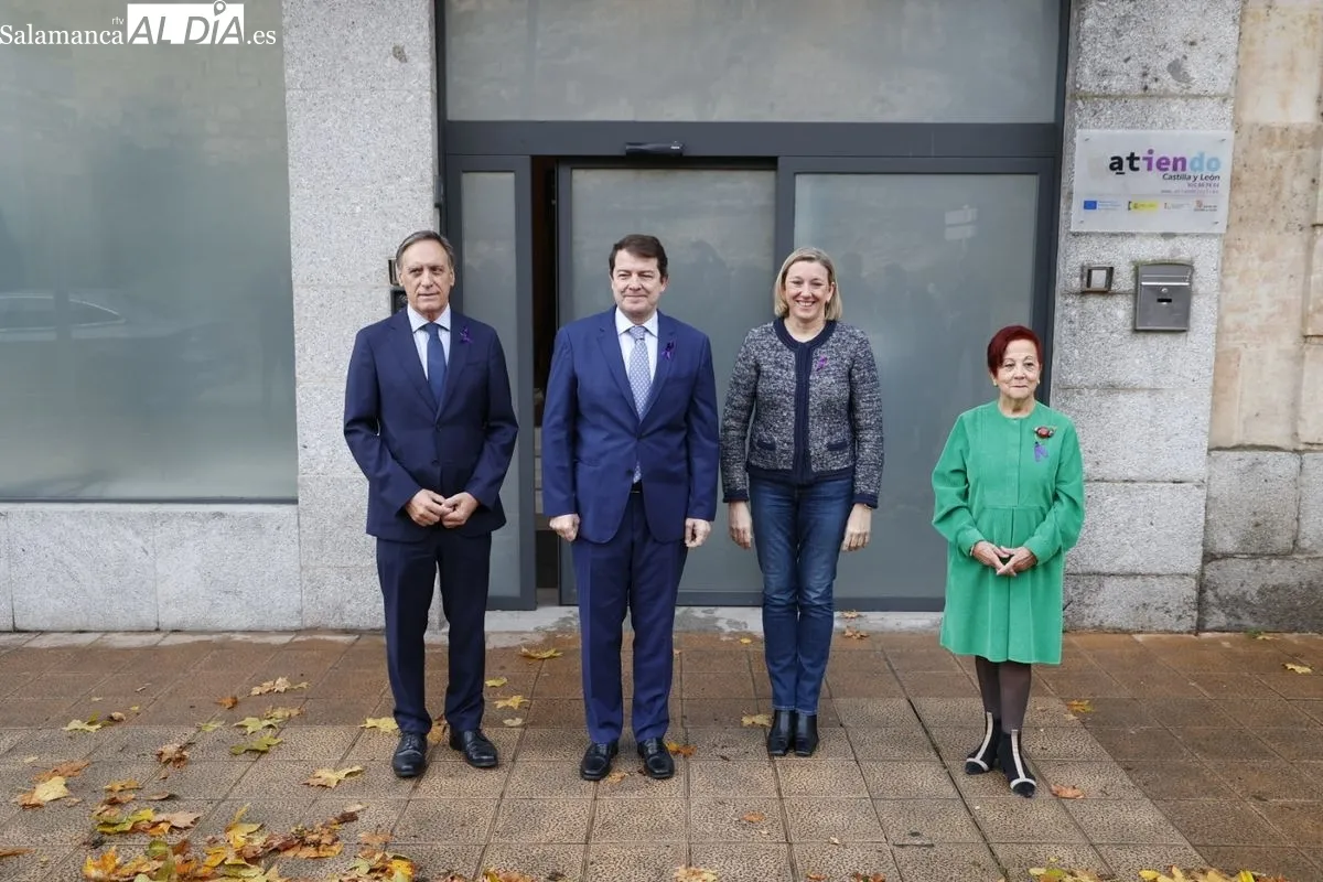 Inauguración en Salamanca del nuevo Centro de Atención a Víctimas de Agresiones Sexuales ‘Atiendo’. Foto de David Sañudo