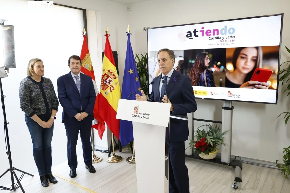 Inauguración en Salamanca del nuevo Centro de Atención a Víctimas de Agresiones Sexuales ‘Atiendo’. Foto de David Sañudo