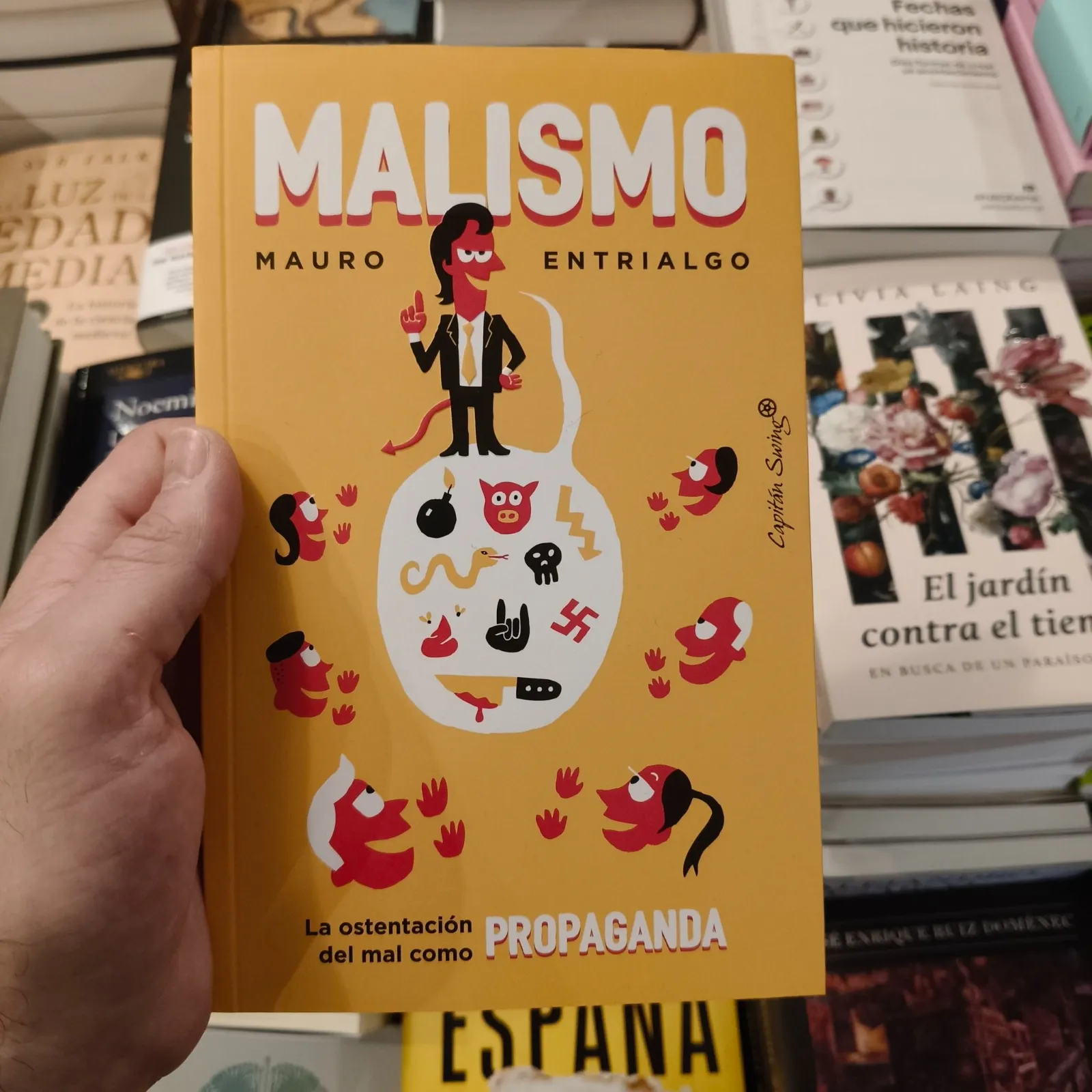 Portada del último libro de Mauro Entrialgo, ilustrador