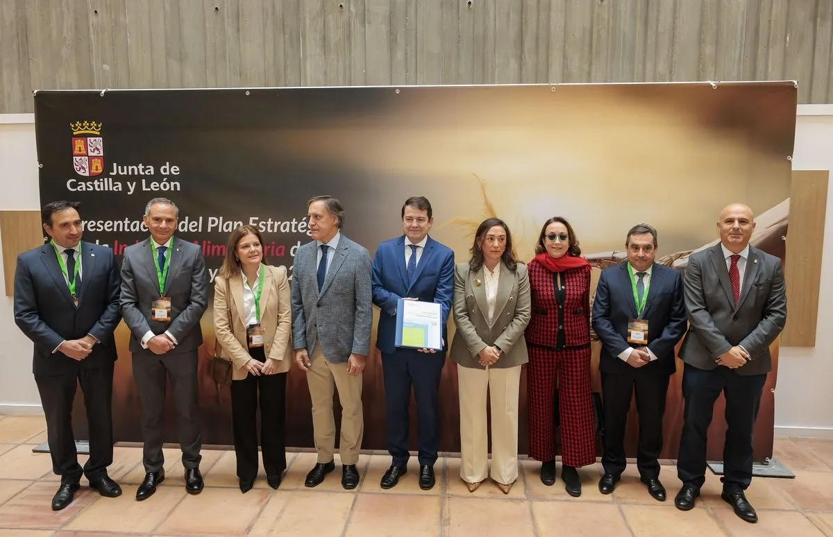 Presentación en Salamanca del Plan Estratégico para la Industria Agroalimentaria. Foto de F. Heras - JCYL
