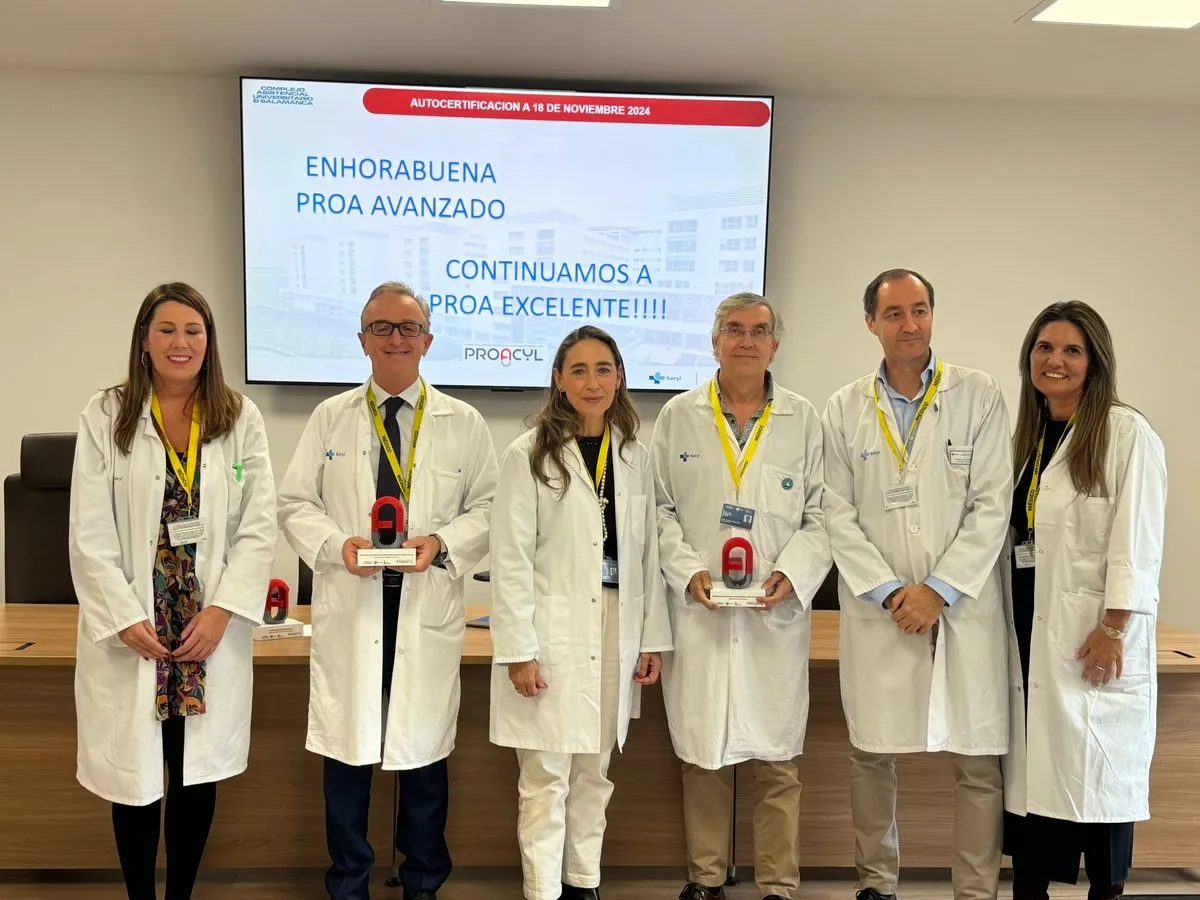 Premios en el Hospital de Salamanca, en la Semana Mundial de Concientización sobre la Resistencia a los Antimicrobianos