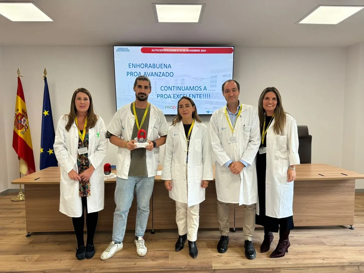Premios en el Hospital de Salamanca, en la Semana Mundial de Concientización sobre la Resistencia a los Antimicrobianos