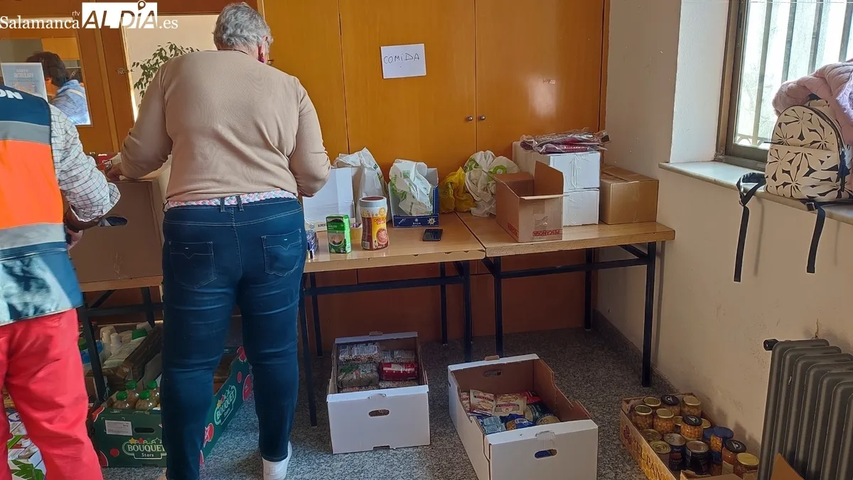 Excelente respuesta de Vitigudino a la llamada del Ayuntamiento a beneficio de los damnificados por la DANA / CORRAL 