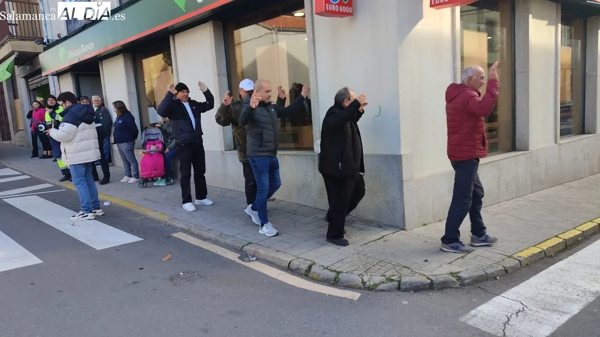 Simulacro de la Guardia Civil en Vitigudino / CORRAL