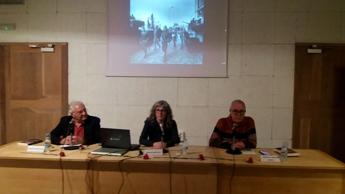 Tereixa Constenla durante la presentación de 