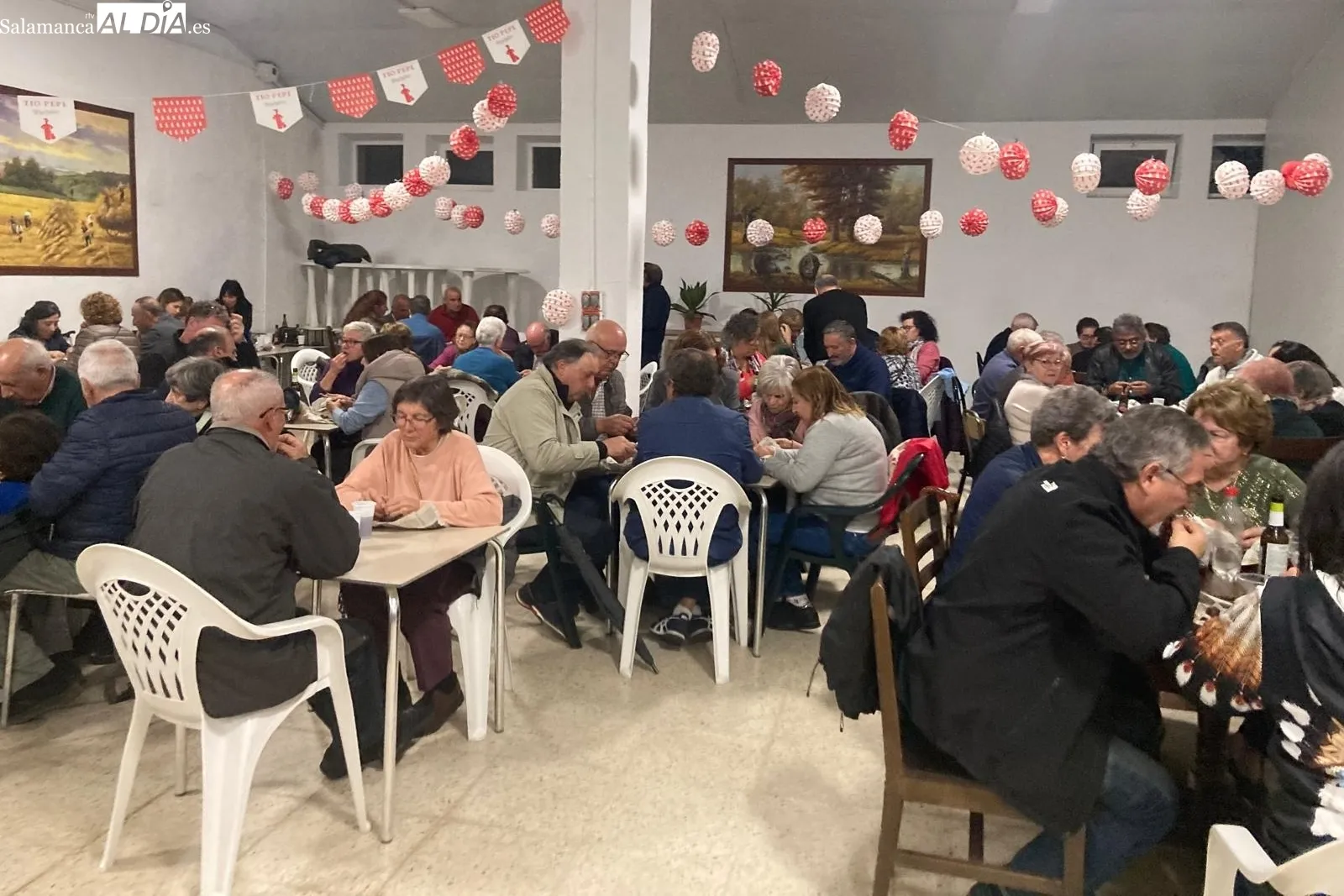Castañada con vino dulce en Cerralbo para celebrar el Día de los Difuntos 