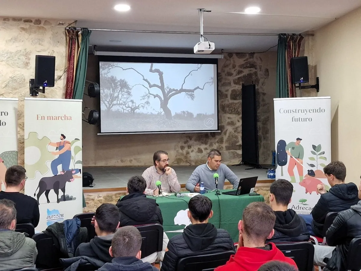 Segunda de las Jornadas Técnicas 'Dehesas con futuro' celebrada este viernes en Rollán